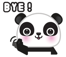 Go-Go Panda sticker #586689