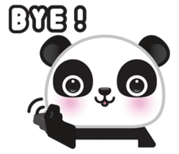 Go-Go Panda sticker #586689