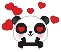 Go-Go Panda sticker #586692