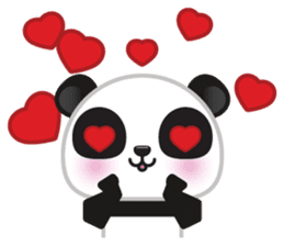 Go-Go Panda sticker #586692