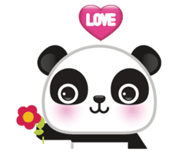 Go-Go Panda sticker #586693