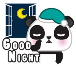 Go-Go Panda sticker #586694