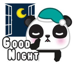 Go-Go Panda sticker #586694