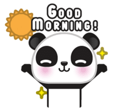Go-Go Panda sticker #586695
