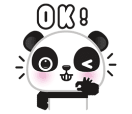 Go-Go Panda sticker #586696