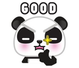 Go-Go Panda sticker #586697