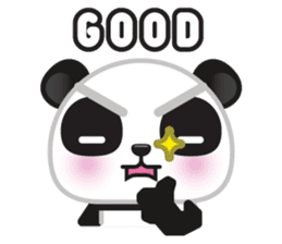 Go-Go Panda sticker #586697