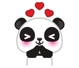 Go-Go Panda sticker #586699