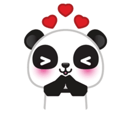 Go-Go Panda sticker #586699