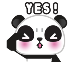 Go-Go Panda sticker #586700