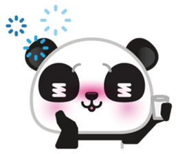 Go-Go Panda sticker #586702