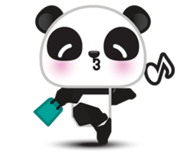 Go-Go Panda sticker #586703