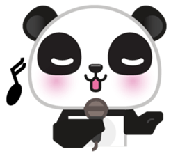 Go-Go Panda sticker #586704