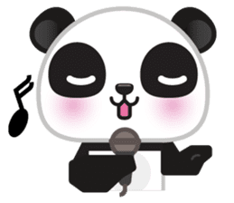 Go-Go Panda sticker #586704