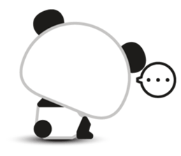 Go-Go Panda sticker #586713