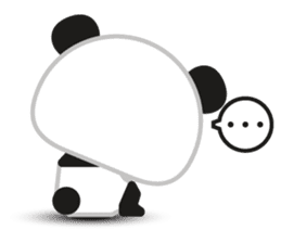 Go-Go Panda sticker #586713