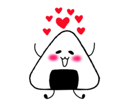 The nigichan of a rice ball sticker #586802
