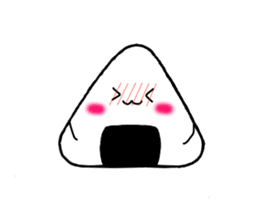The nigichan of a rice ball sticker #586803