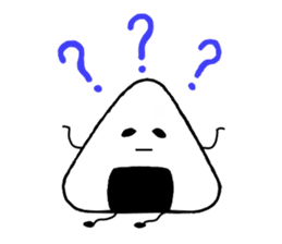 The nigichan of a rice ball sticker #586806