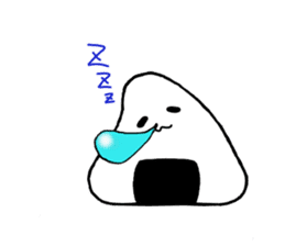 The nigichan of a rice ball sticker #586813