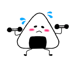 The nigichan of a rice ball sticker #586824