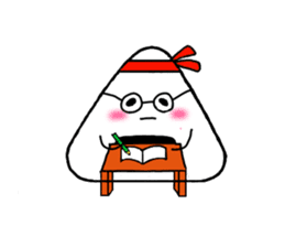 The nigichan of a rice ball sticker #586825