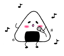 The nigichan of a rice ball sticker #586826