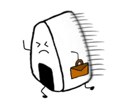 The nigichan of a rice ball sticker #586829
