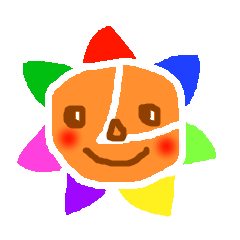 The child of a rainbow Sunny