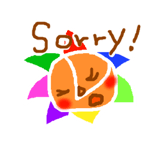 The child of a rainbow Sunny sticker #587119