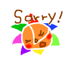 The child of a rainbow Sunny sticker #587119