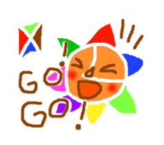 The child of a rainbow Sunny sticker #587120