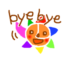 The child of a rainbow Sunny sticker #587121