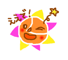 The child of a rainbow Sunny sticker #587139