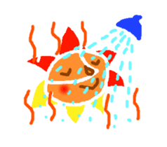 The child of a rainbow Sunny sticker #587145