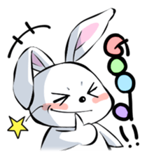 Lazy rabbit(eng) sticker #587842