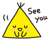 Camp life of Mr. tent (Let's Outdoor) sticker #588035