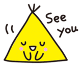 Camp life of Mr. tent (Let's Outdoor) sticker #588035