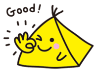 Camp life of Mr. tent (Let's Outdoor) sticker #588037