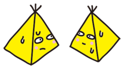 Camp life of Mr. tent (Let's Outdoor) sticker #588042