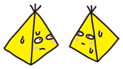 Camp life of Mr. tent (Let's Outdoor) sticker #588042