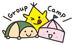 Camp life of Mr. tent (Let's Outdoor) sticker #588044