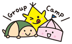 Camp life of Mr. tent (Let's Outdoor) sticker #588044