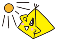 Camp life of Mr. tent (Let's Outdoor) sticker #588045