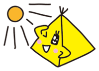 Camp life of Mr. tent (Let's Outdoor) sticker #588045