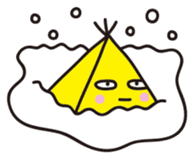 Camp life of Mr. tent (Let's Outdoor) sticker #588049