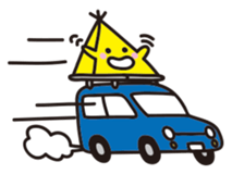 Camp life of Mr. tent (Let's Outdoor) sticker #588051