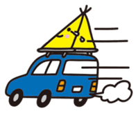 Camp life of Mr. tent (Let's Outdoor) sticker #588061