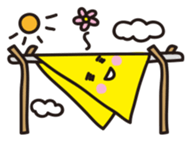 Camp life of Mr. tent (Let's Outdoor) sticker #588062