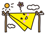 Camp life of Mr. tent (Let's Outdoor) sticker #588062